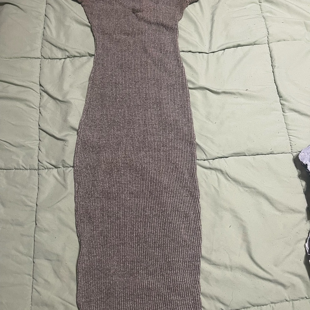 Ribbed Knit Dress